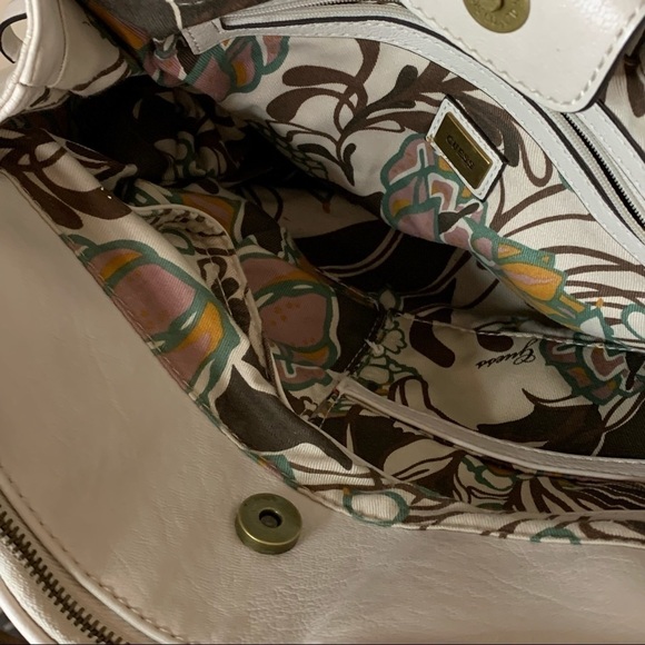 Guess Ladies Handbag Satchel Bag Stone Seun Embellished Studs - Picture 5 of 7